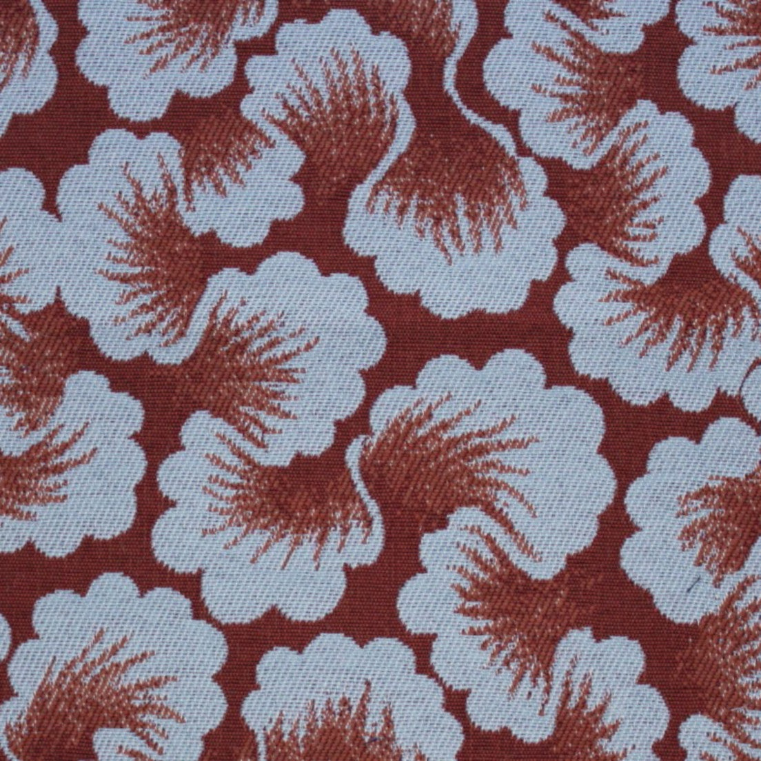 Greenhouse Fabrics S7736 Grand orange contract fabric swatch