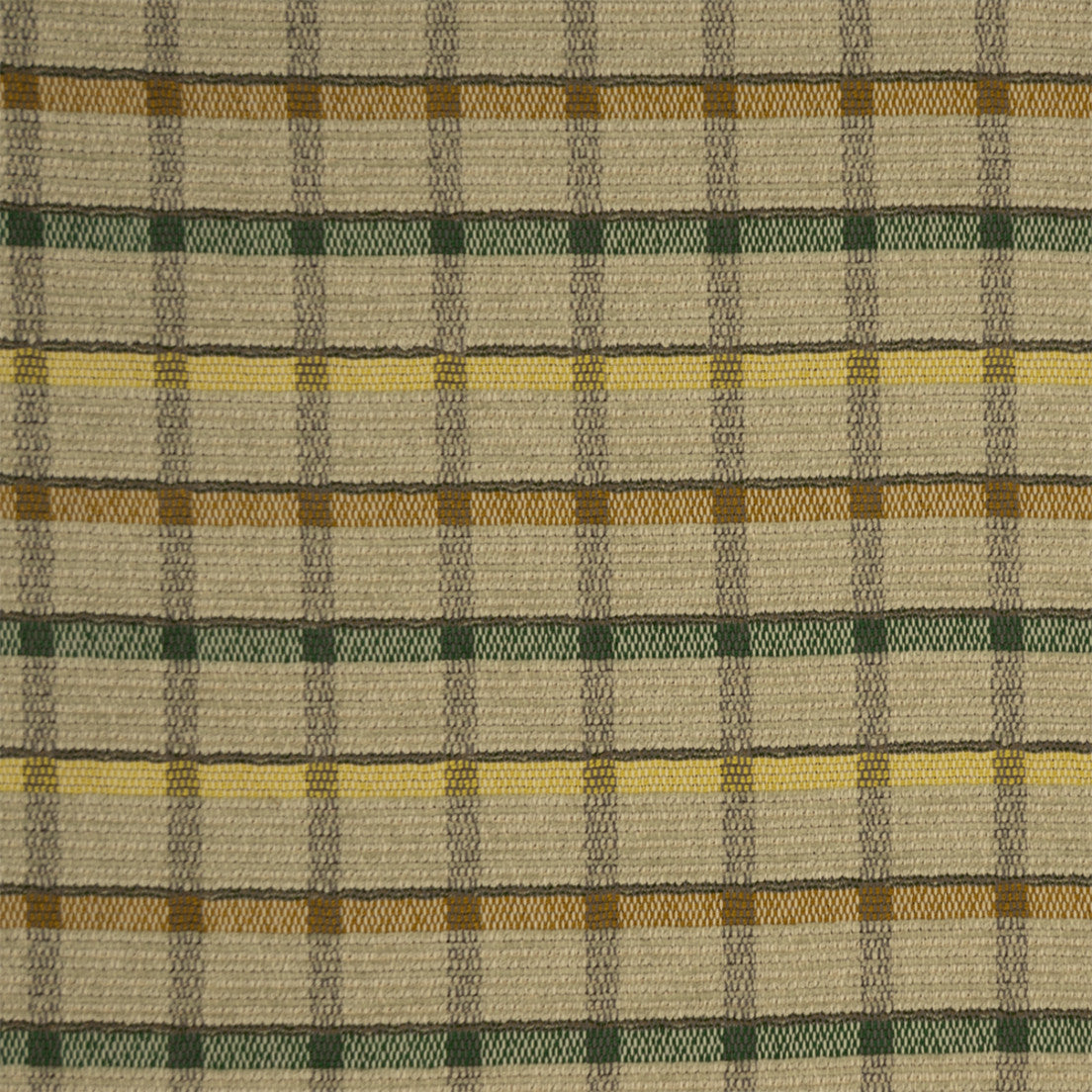 Greenhouse Fabrics S7755 Moss orange upholstery fabric swatch