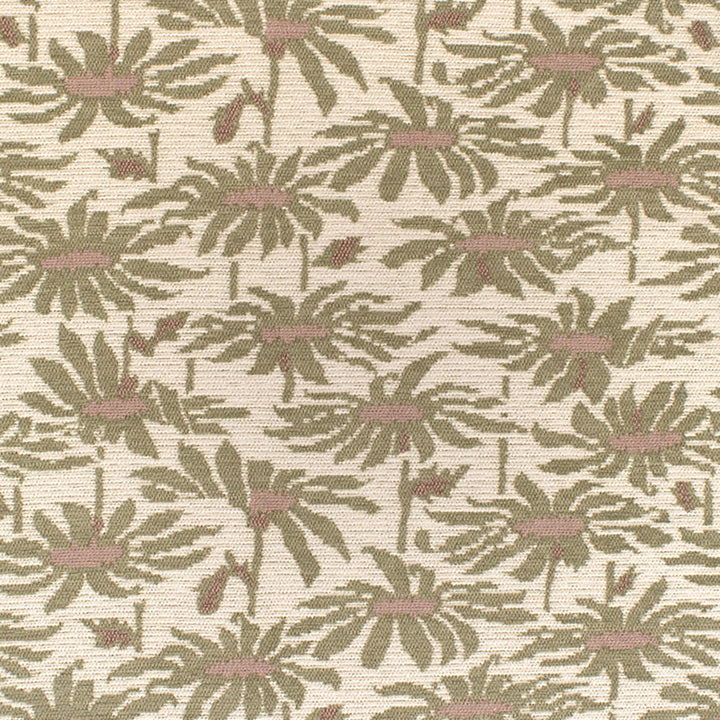 Greenhouse Fabrics S7756 Laurel white upholstery fabric swatch