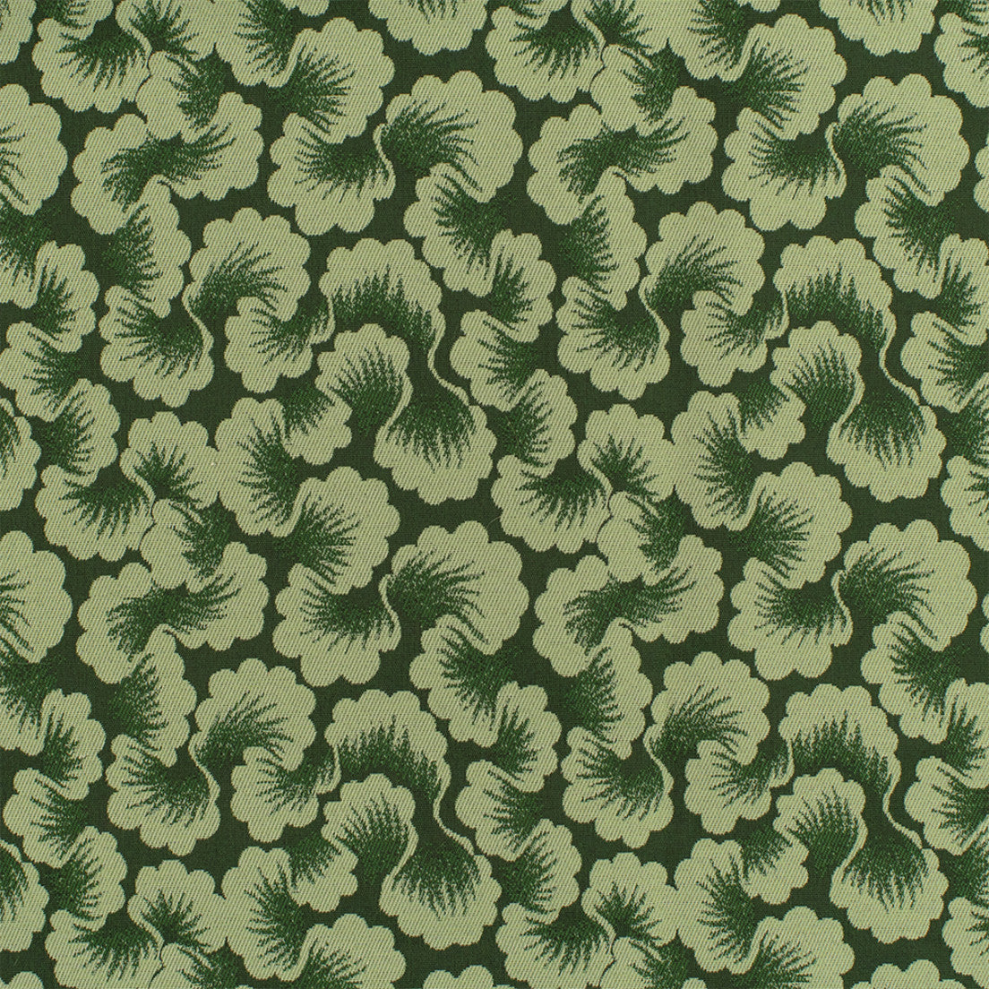 Greenhouse Fabrics S7770 Hunter green upholstery fabric swatch