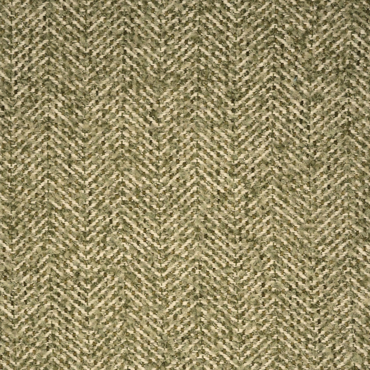 Greenhouse Fabrics S7782 Khaki white upholstery fabric swatch