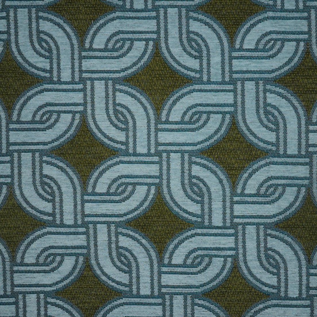 Greenhouse Fabrics S7793 Teal green upholstery fabric swatch