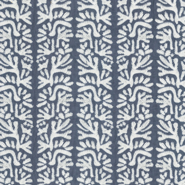 Greenhouse Fabrics S7821 Ocean white multipurpose fabric swatch