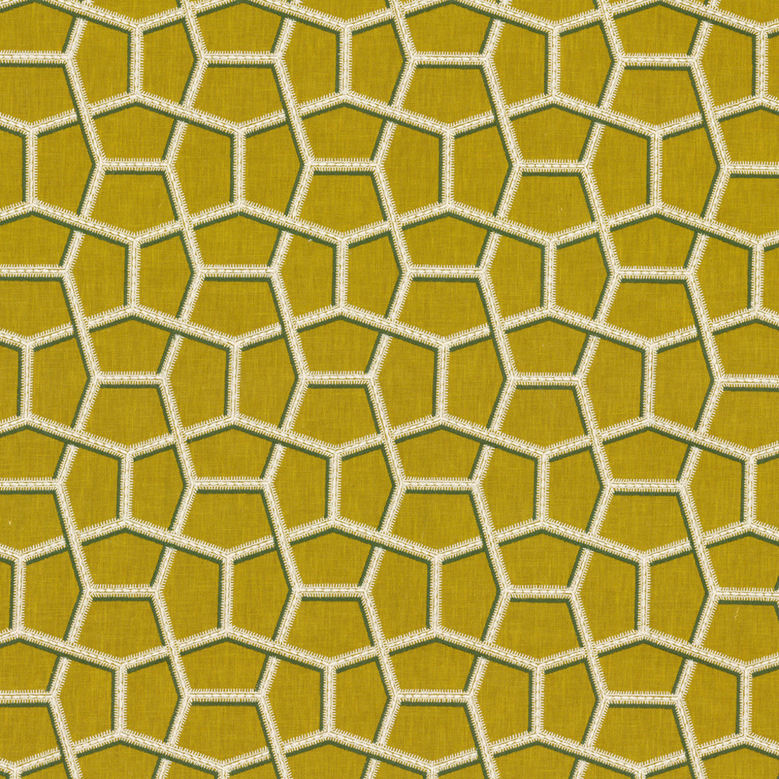 Greenhouse Fabrics S7833 Kiwi neutral upholstery fabric swatch