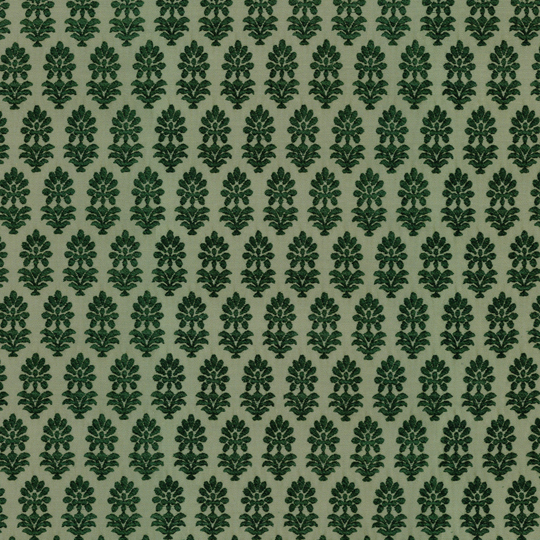 Greenhouse Fabrics S7848 Mallard green upholstery fabric swatch
