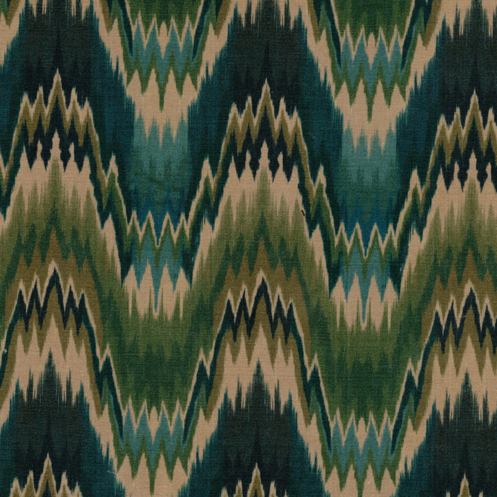 Greenhouse Fabrics S7849 Prussian neutral upholstery fabric swatch