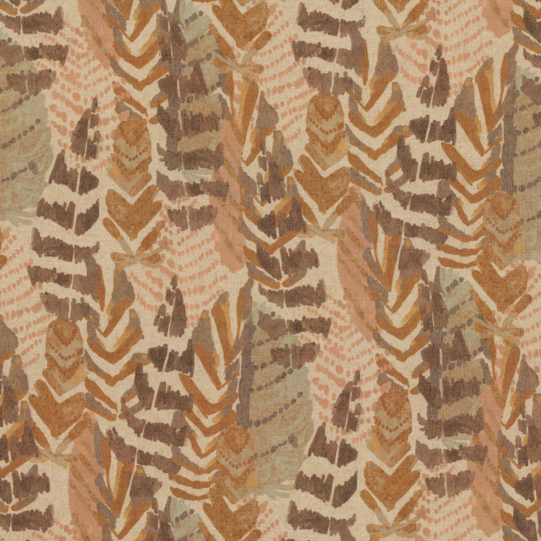 Greenhouse Fabrics S7850 Mocha neutral multipurpose fabric swatch