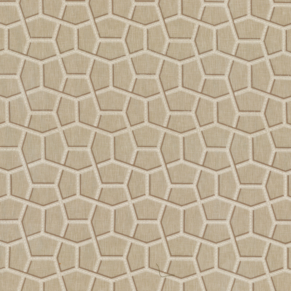 Greenhouse Fabrics S7853 Geo white upholstery fabric swatch