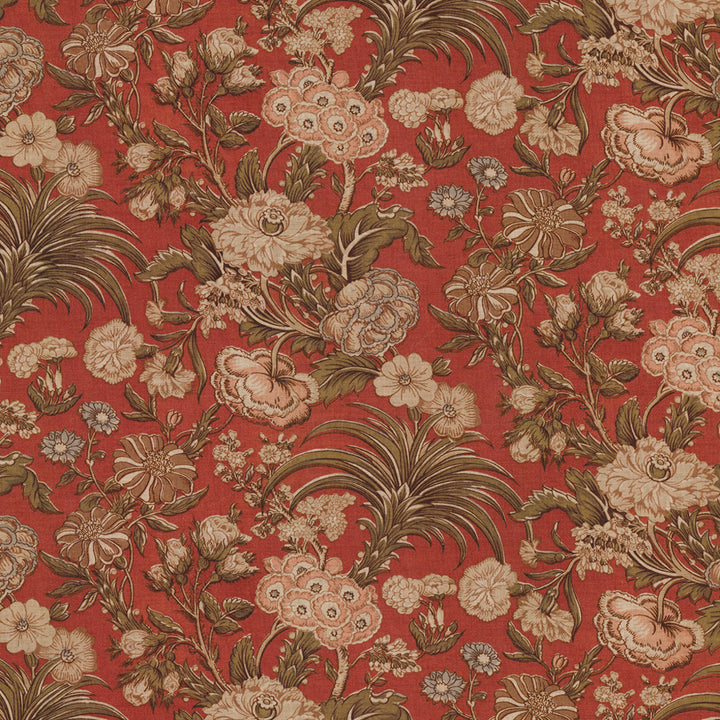 Greenhouse Fabrics S7871 Spice red multipurpose fabric swatch