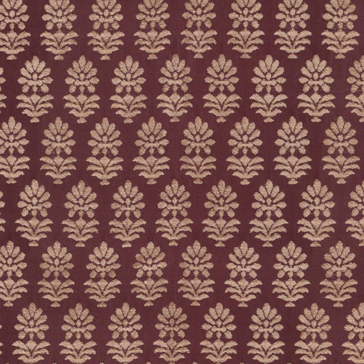 Greenhouse Fabrics S7872 Fig red upholstery fabric swatch