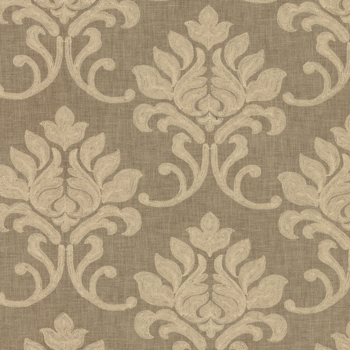 Greenhouse Fabrics S7892 Buttermilk neutral window fabric swatch