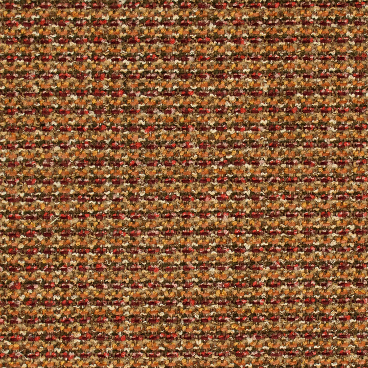Greenhouse Fabrics S7946 Ginger red upholstery fabric swatch