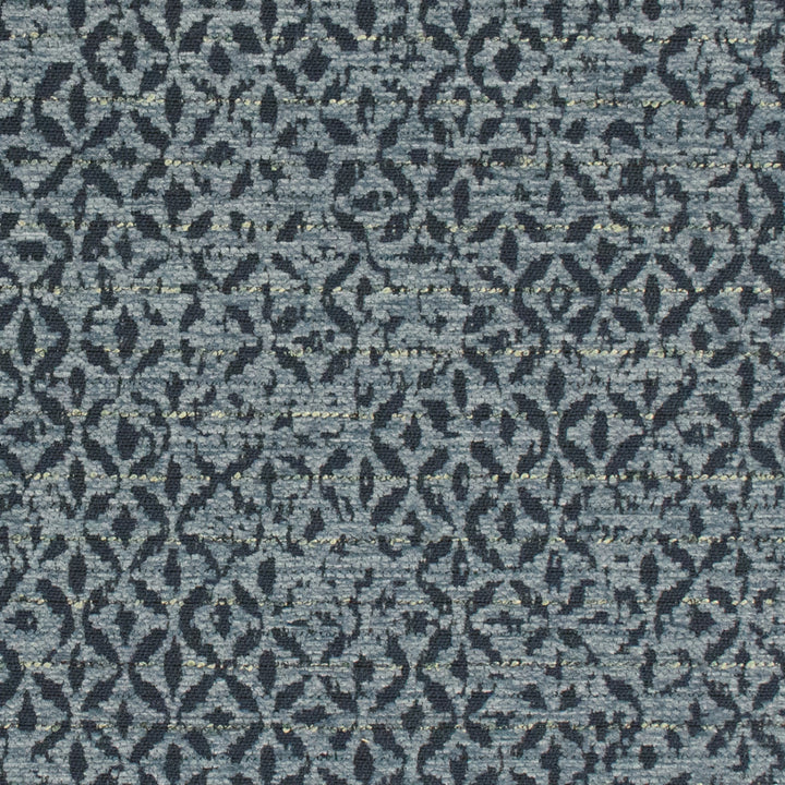 Greenhouse Fabrics S7962 Wild Indigo navy upholstery fabric swatch