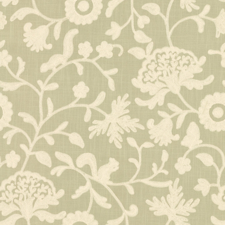 Greenhouse Fabrics S7969 Serenity teal window fabric swatch