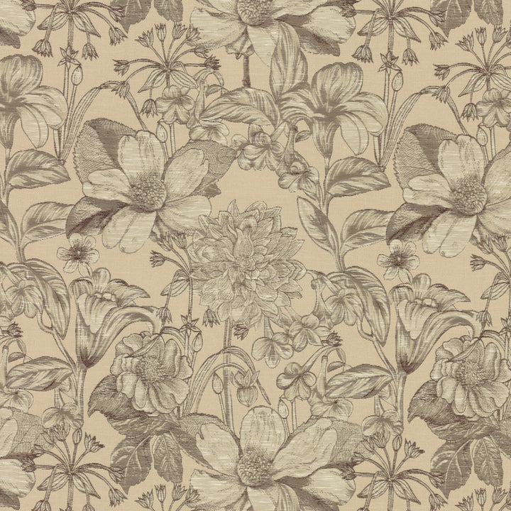Greenhouse Fabrics S8006 Shell brown multipurpose fabric swatch