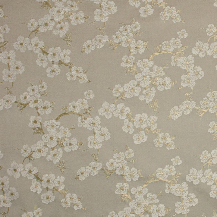 Greenhouse Fabrics S8007 Pearl Gray gray woven fabric swatch