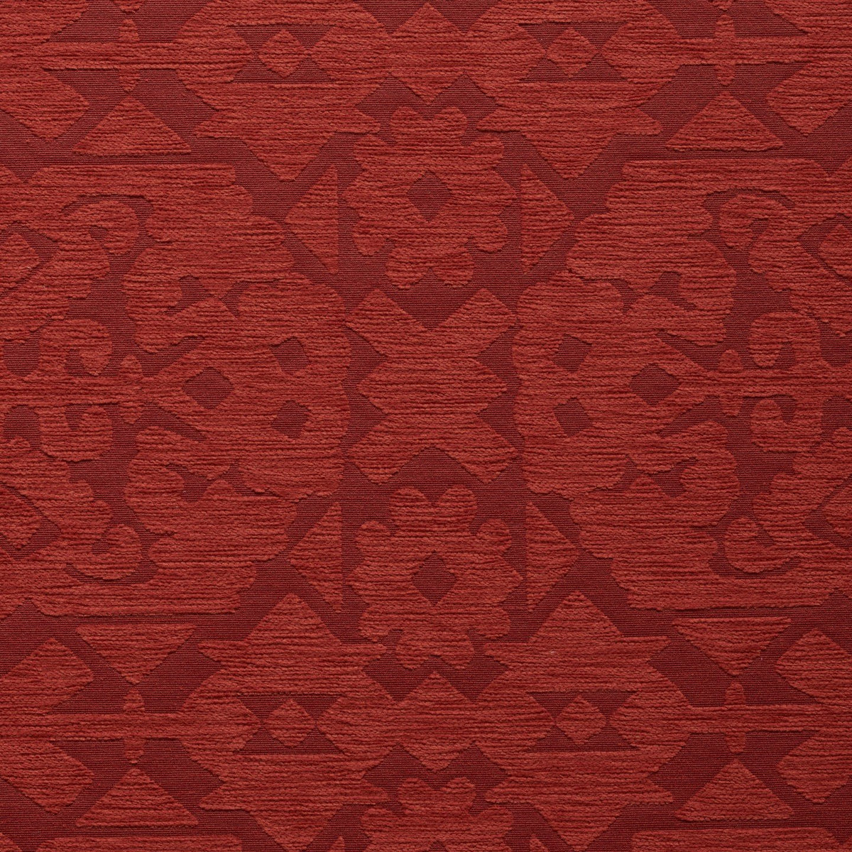 Red upholstery fabric