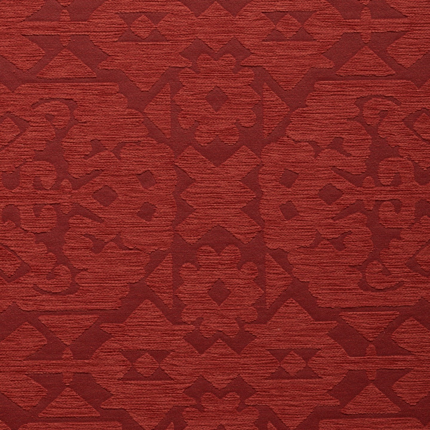 Red upholstery fabric