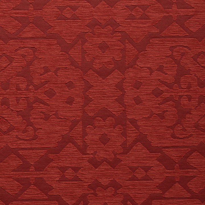 Red upholstery fabric