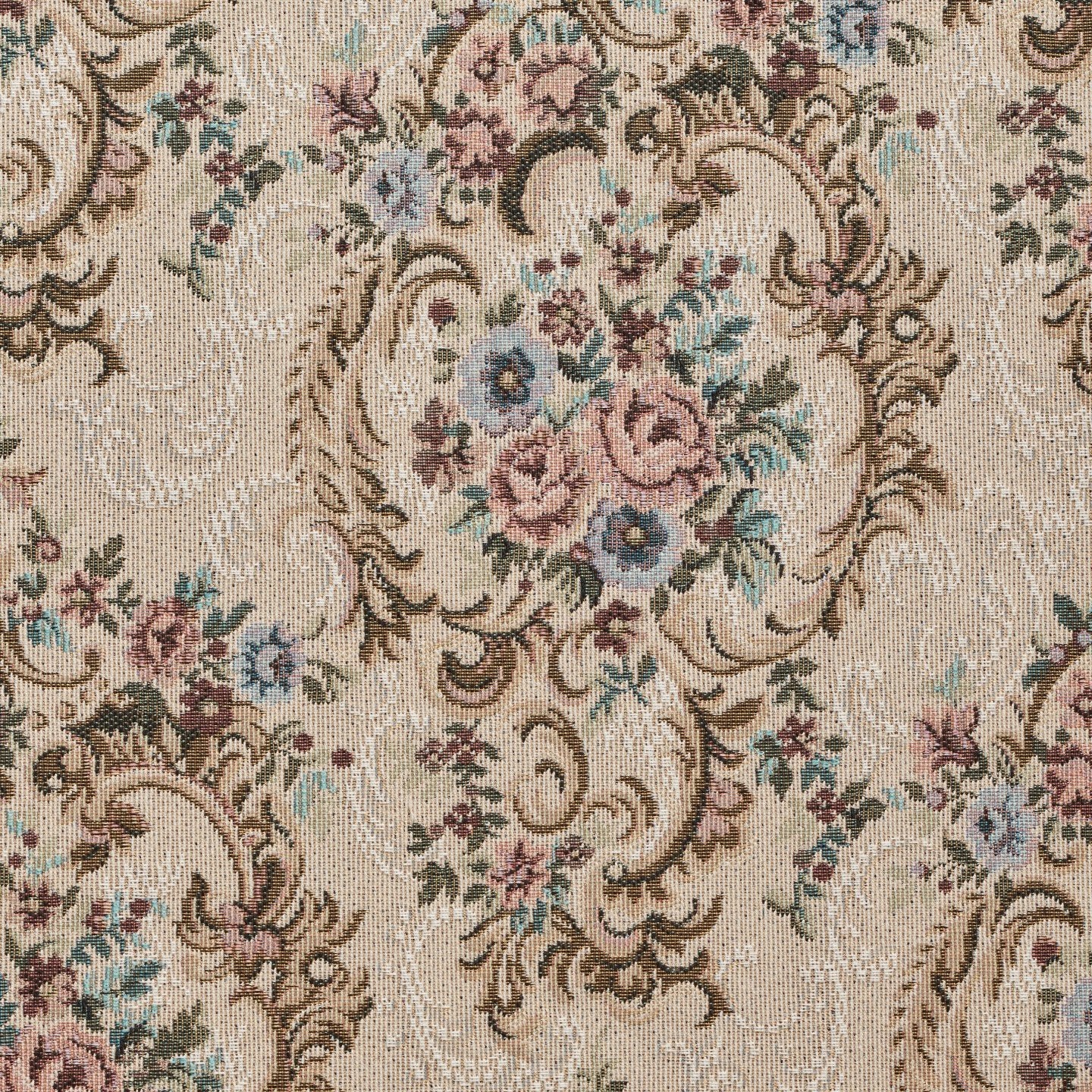 Beige upholstery fabric