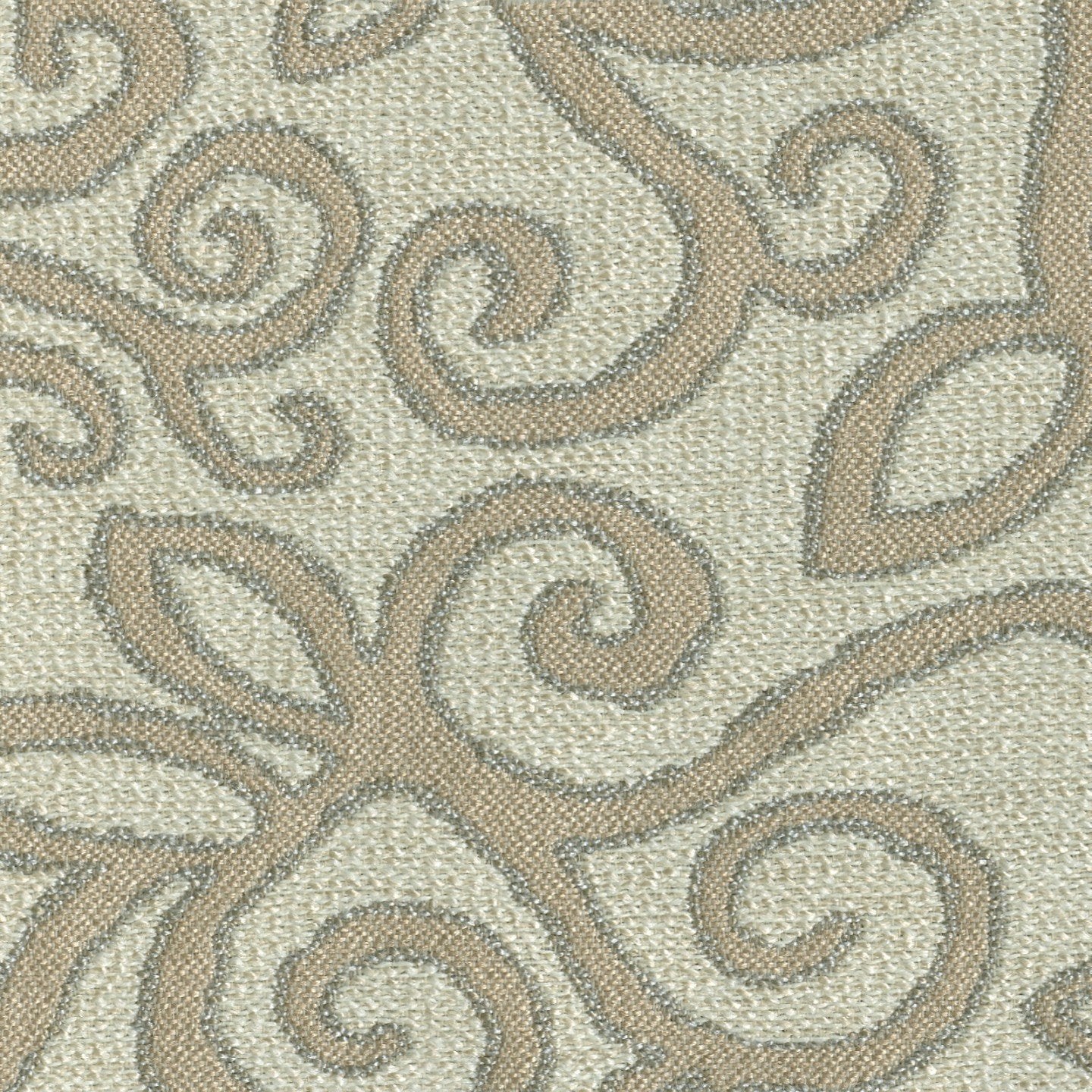 Beige upholstery fabric