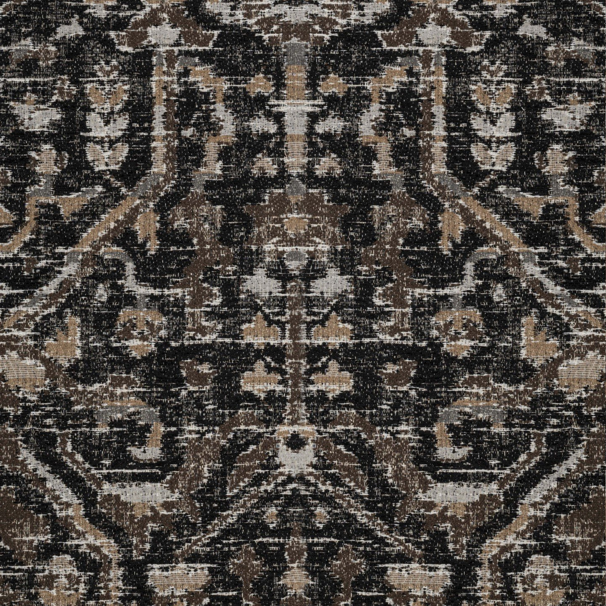 Black upholstery fabric