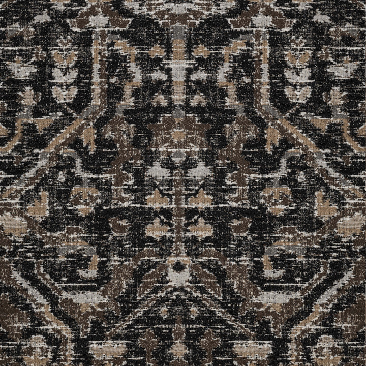 Black upholstery fabric
