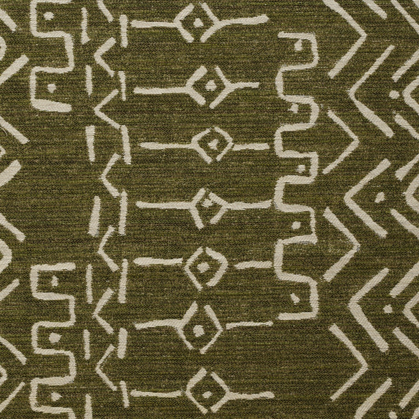 green upholstery fabric swatch