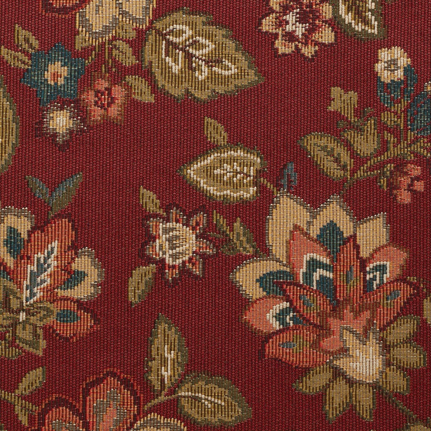 Burgundy upholstery fabric