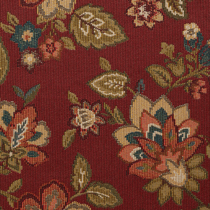 Burgundy upholstery fabric