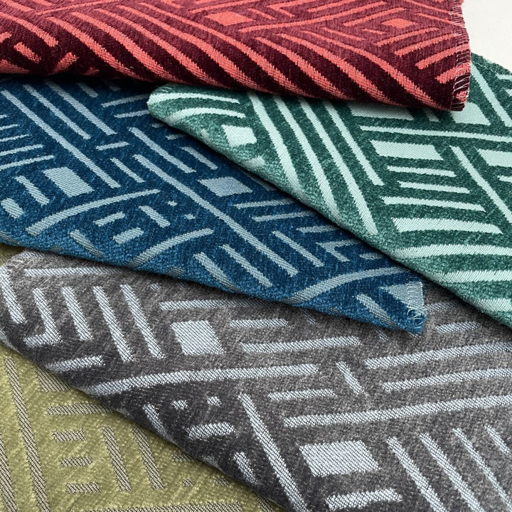 green fabric swatch