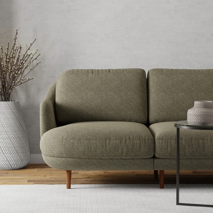 blue upholstery fabric swatch