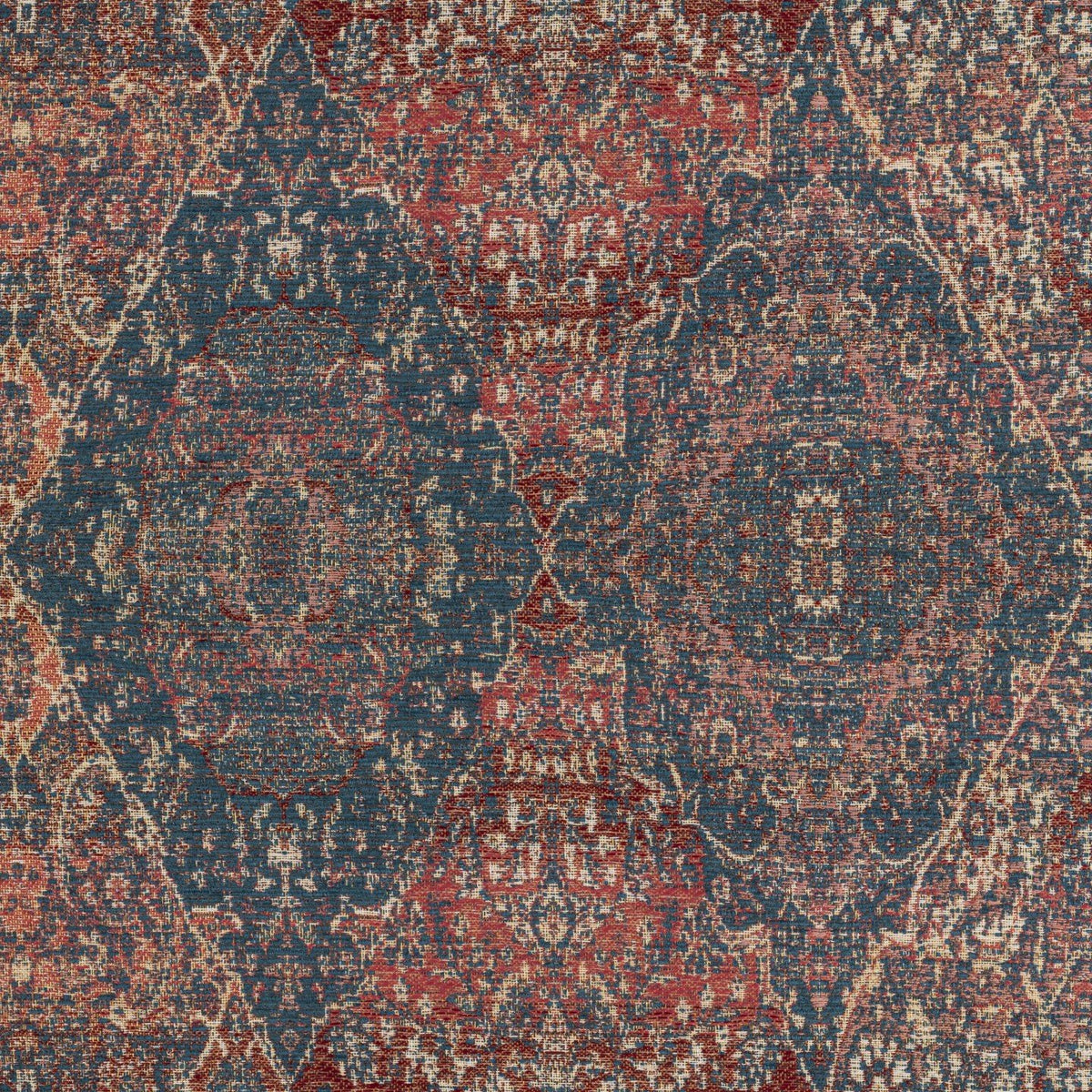 Blue upholstery fabric