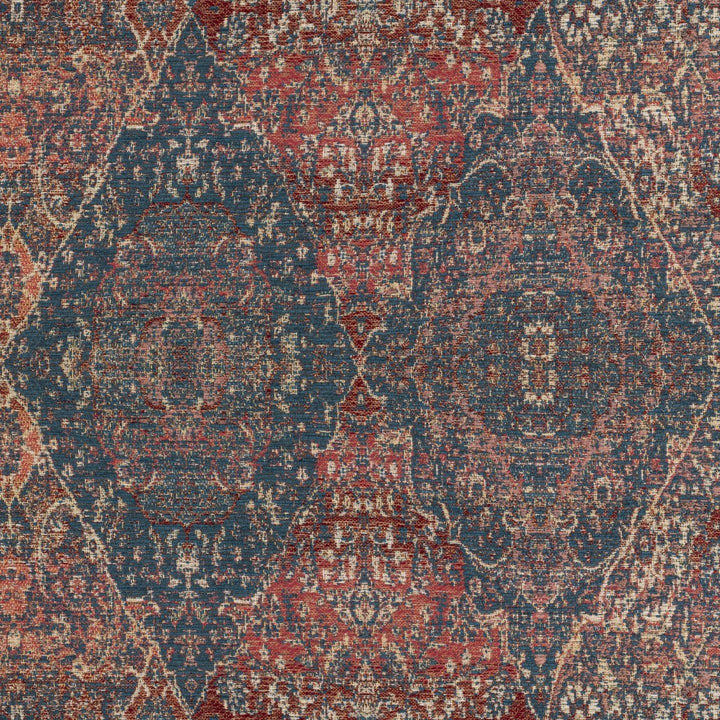 Blue upholstery fabric