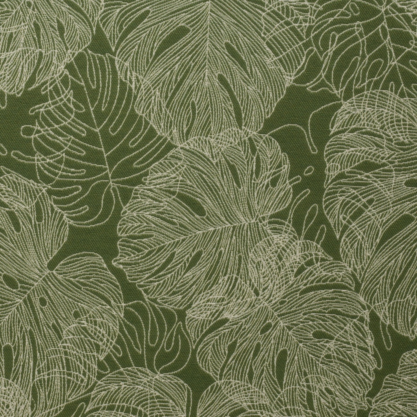 green upholstery fabric swatch