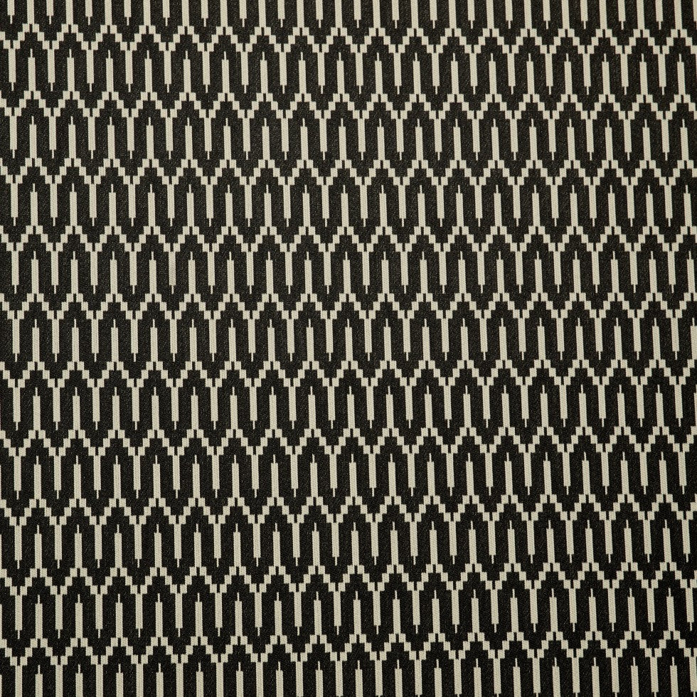 black upholstery fabric swatch