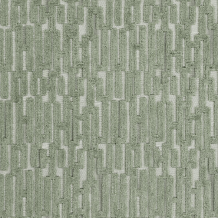 green upholstery fabric swatch