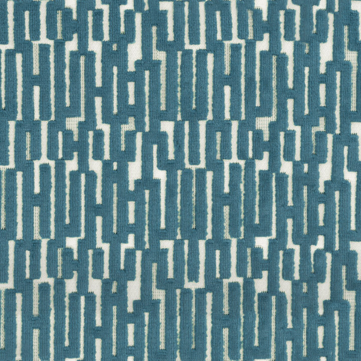 Aqua upholstery fabric