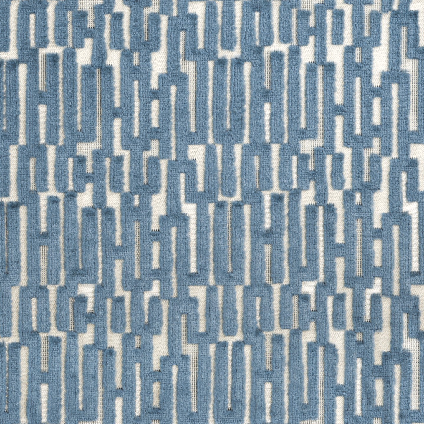 Blue upholstery fabric