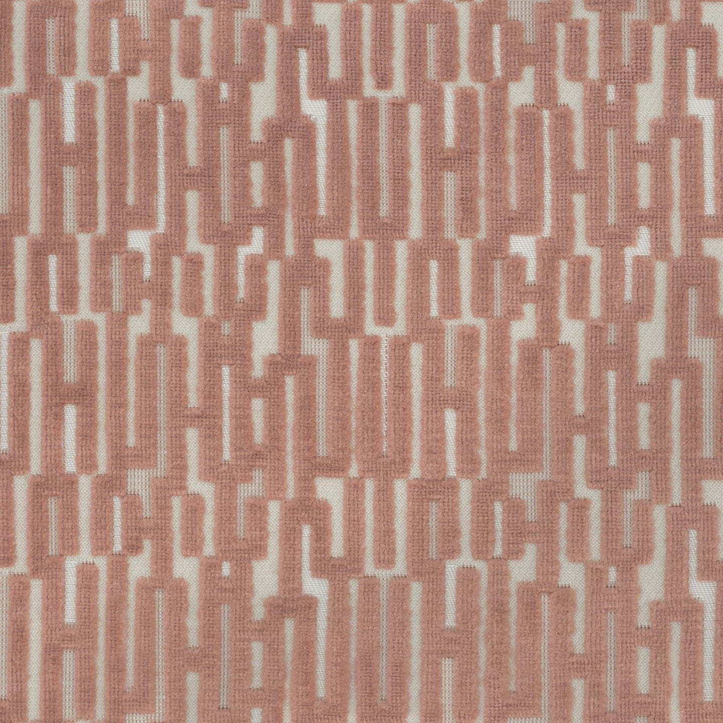 pink upholstery fabric swatch