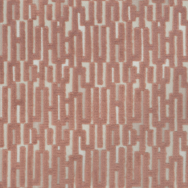 pink upholstery fabric swatch