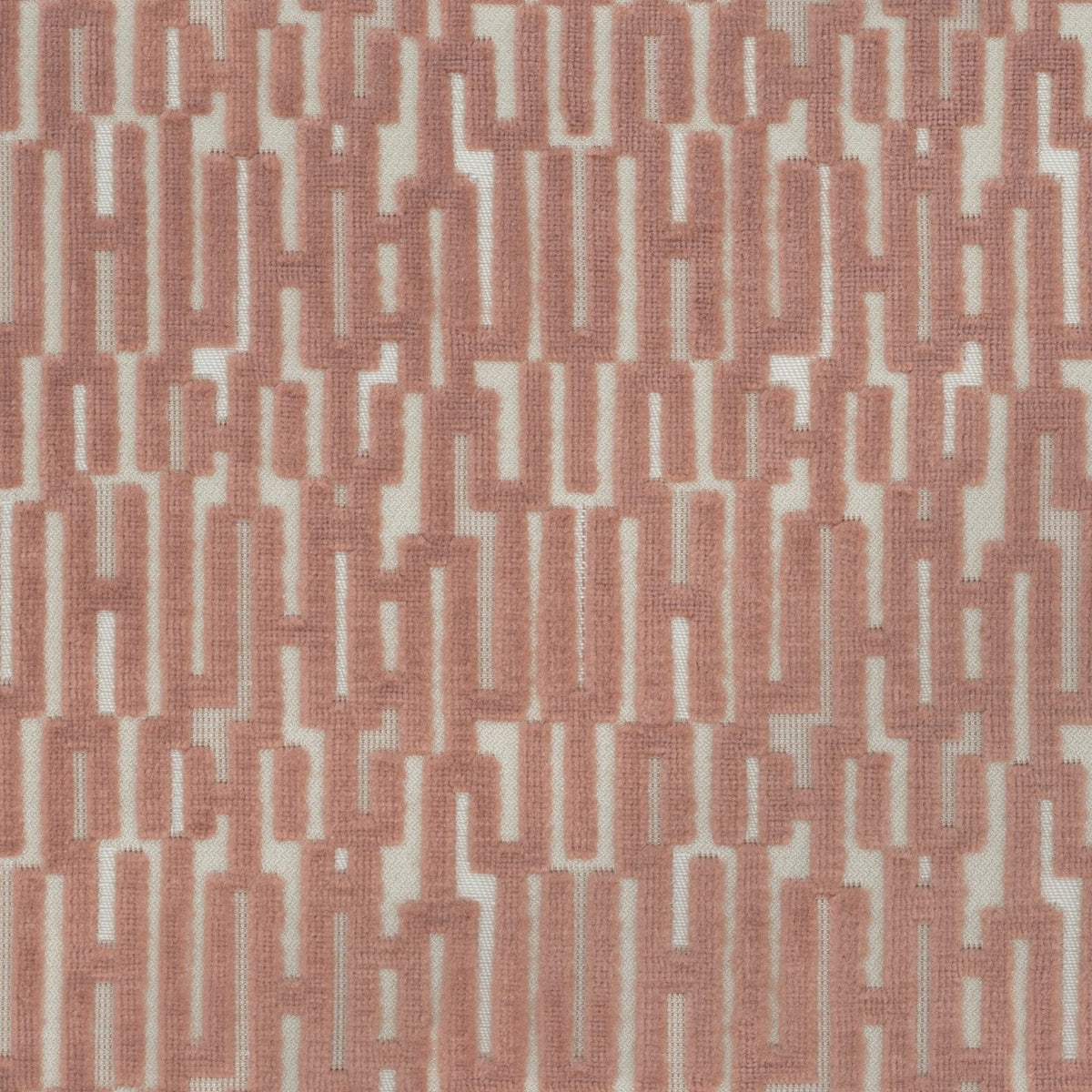 pink upholstery fabric swatch