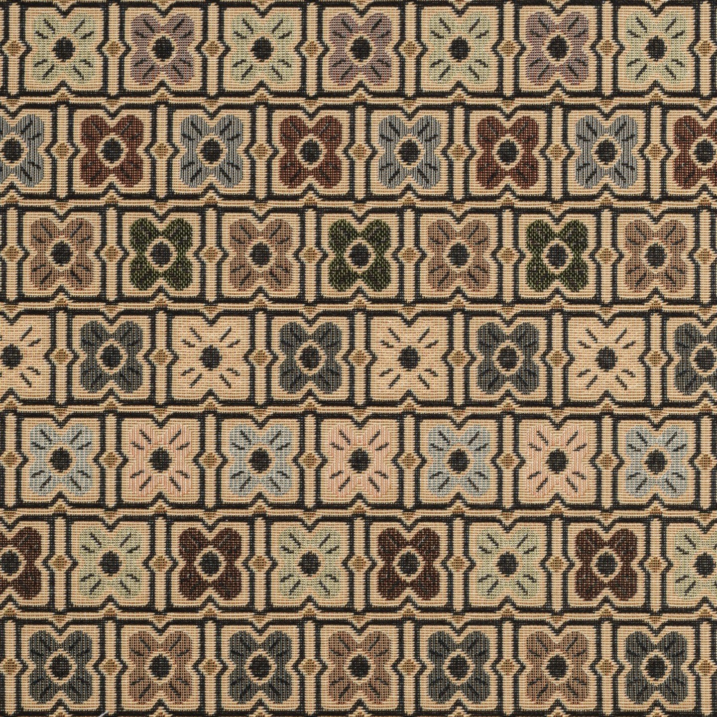 Beige upholstery fabric
