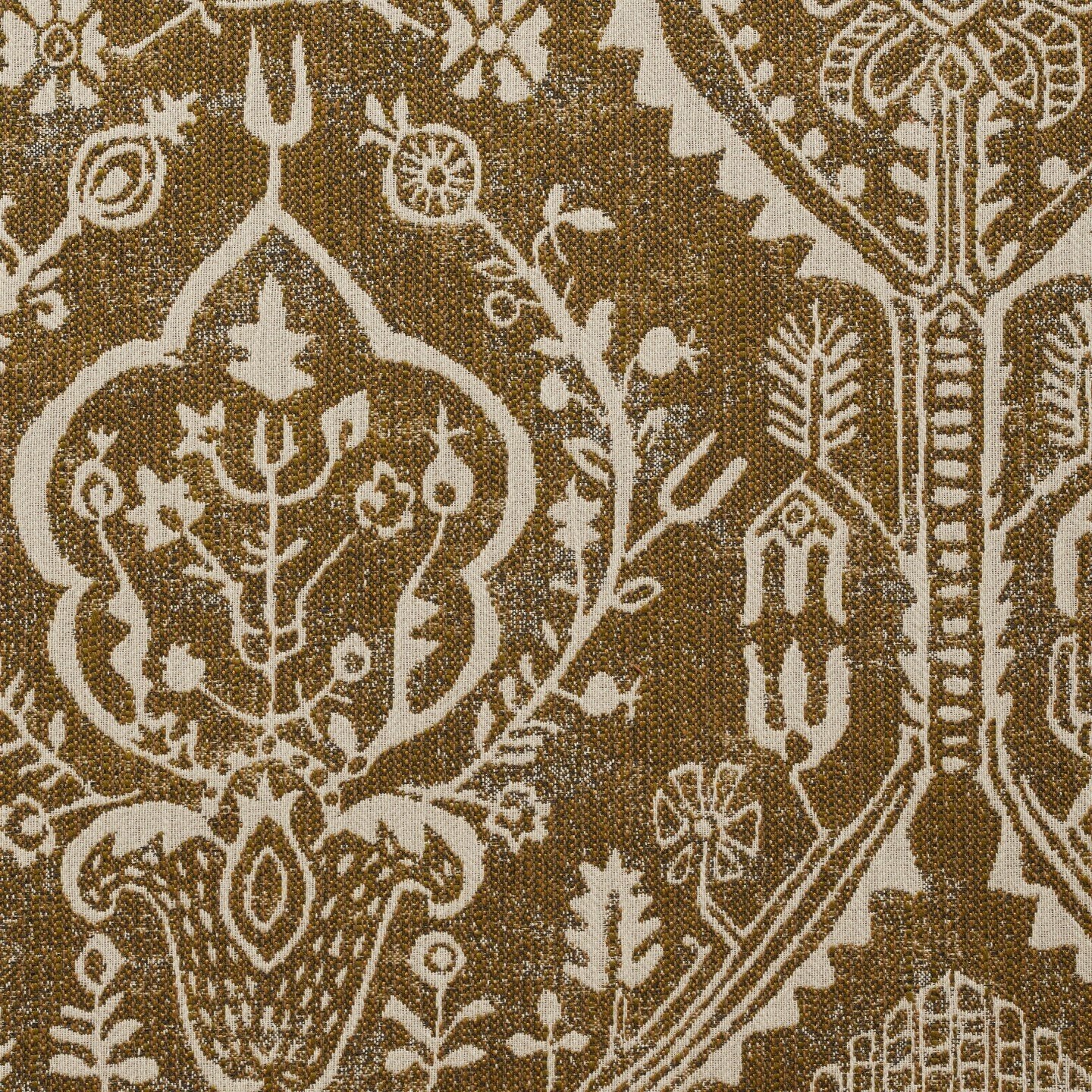 green upholstery fabric swatch