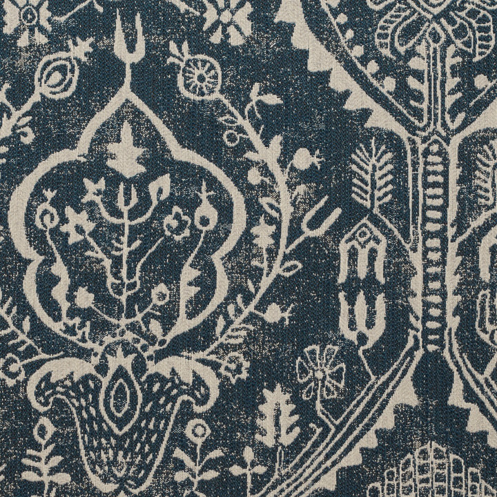 Blue upholstery fabric