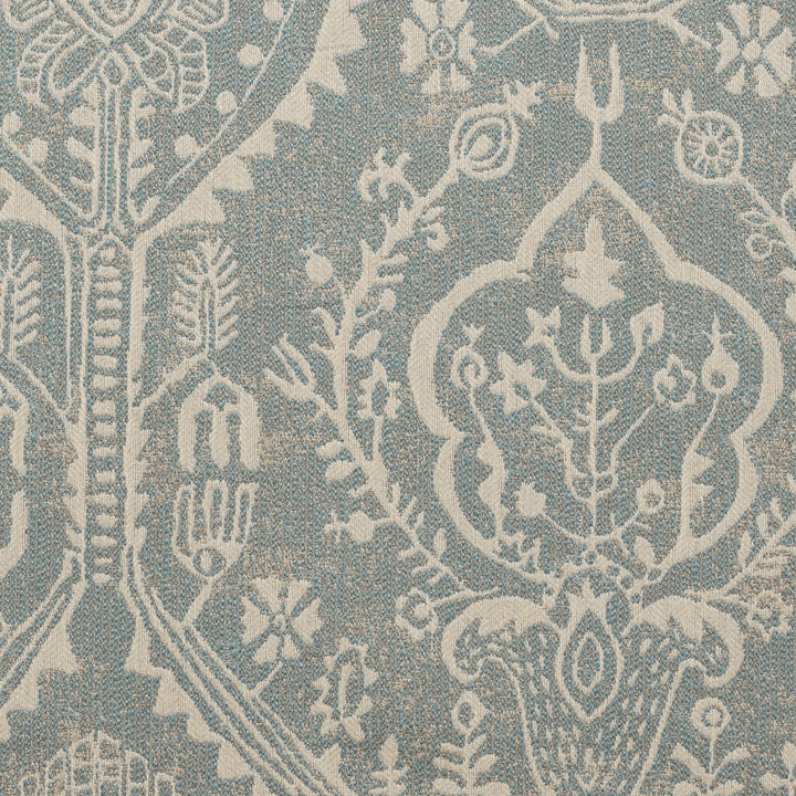 Blue upholstery fabric