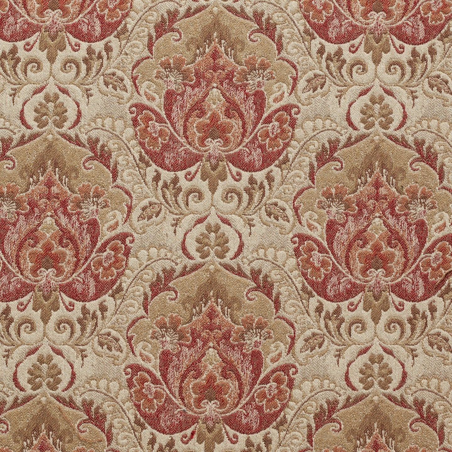 Beige upholstery fabric