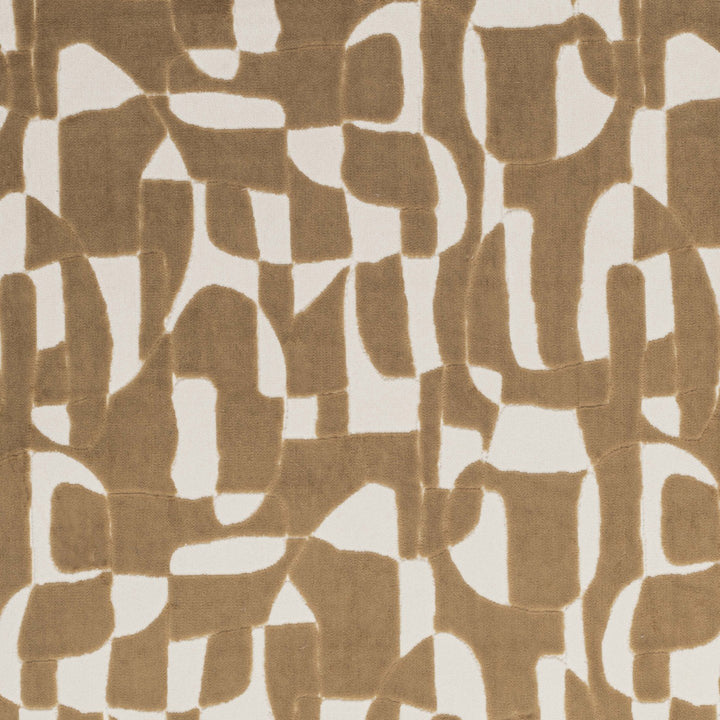 Beige upholstery fabric