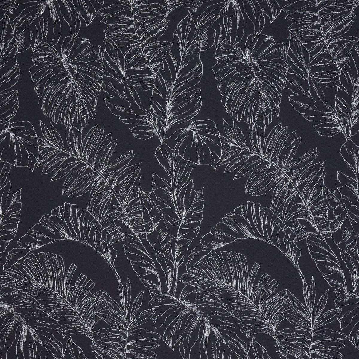 Black upholstery fabric