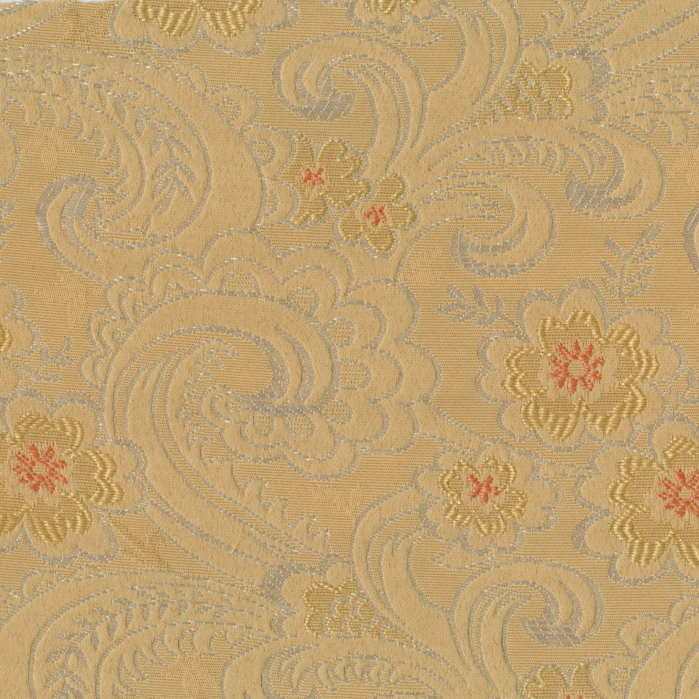 Beige upholstery fabric